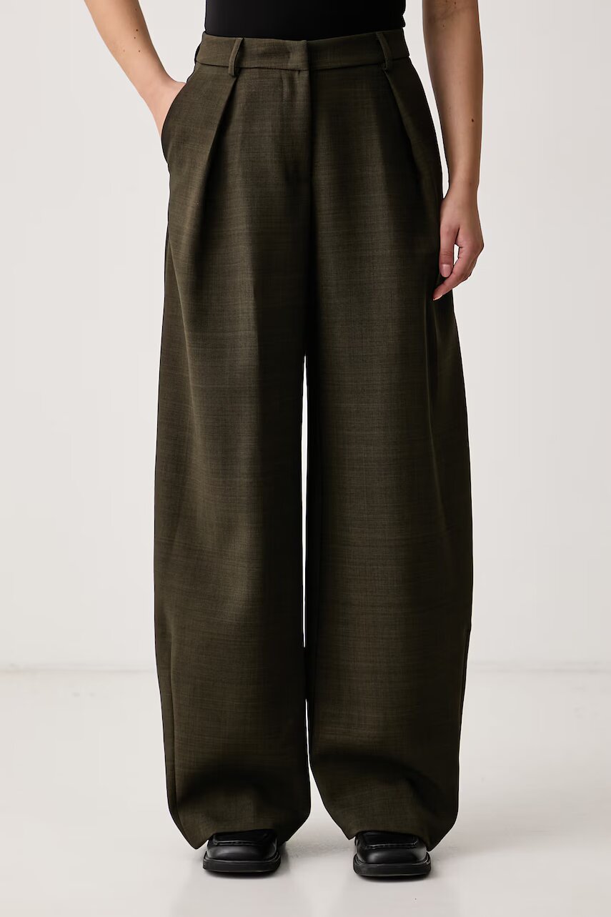 KAOS pantaloni wide leg pentru femei