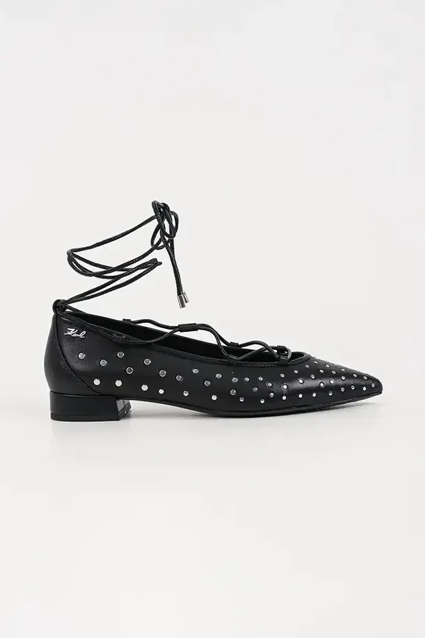 Karl Lagerfeld balerini de piele KERRIE
