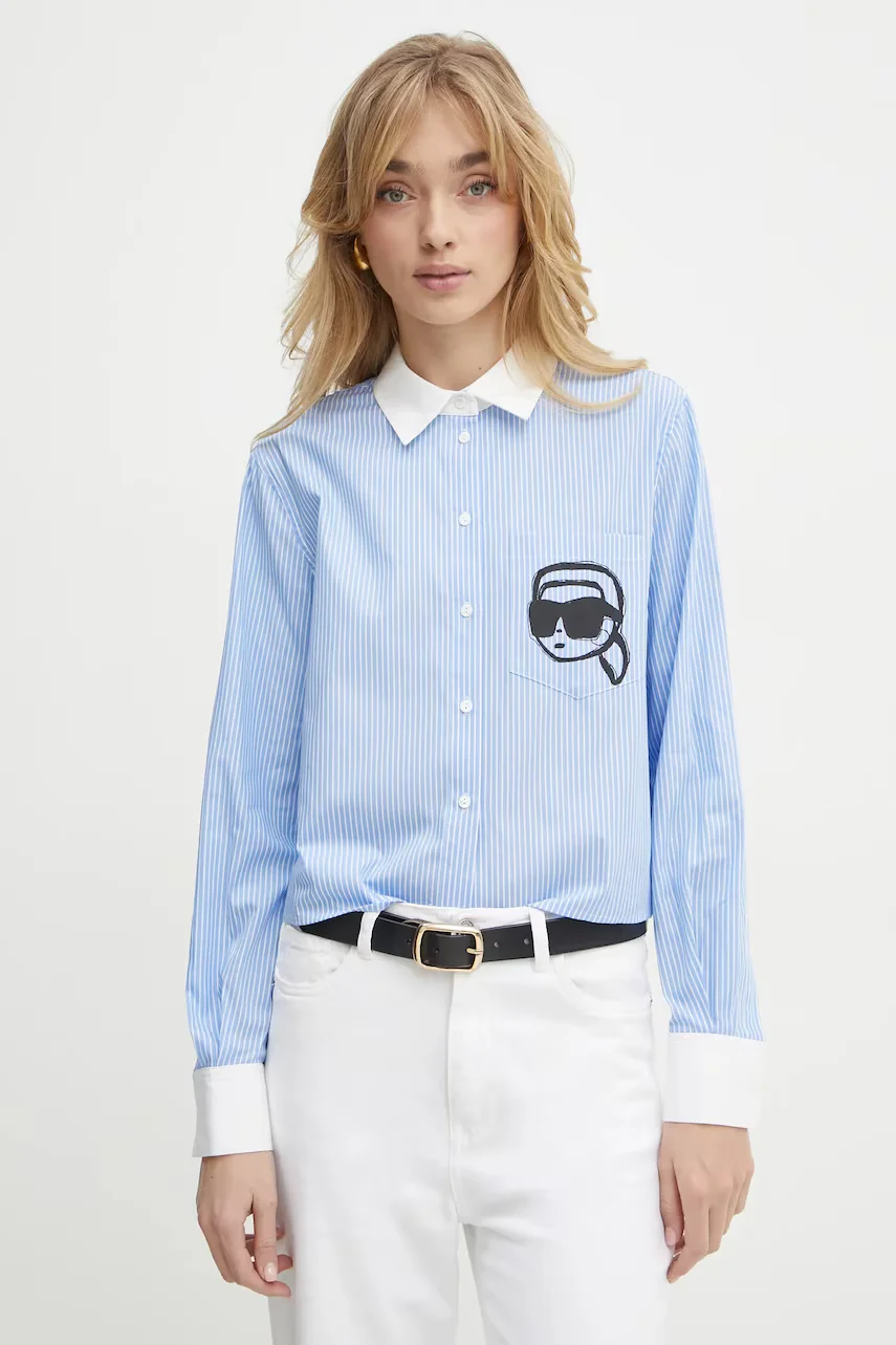Karl Lagerfeld camasa din bumbac