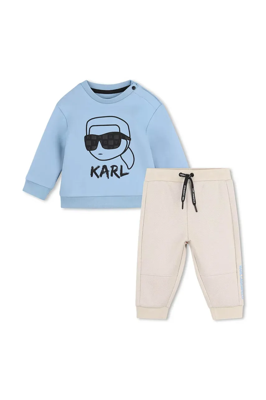Karl Lagerfeld compleu de trening pentru bebeluși cu bumbac