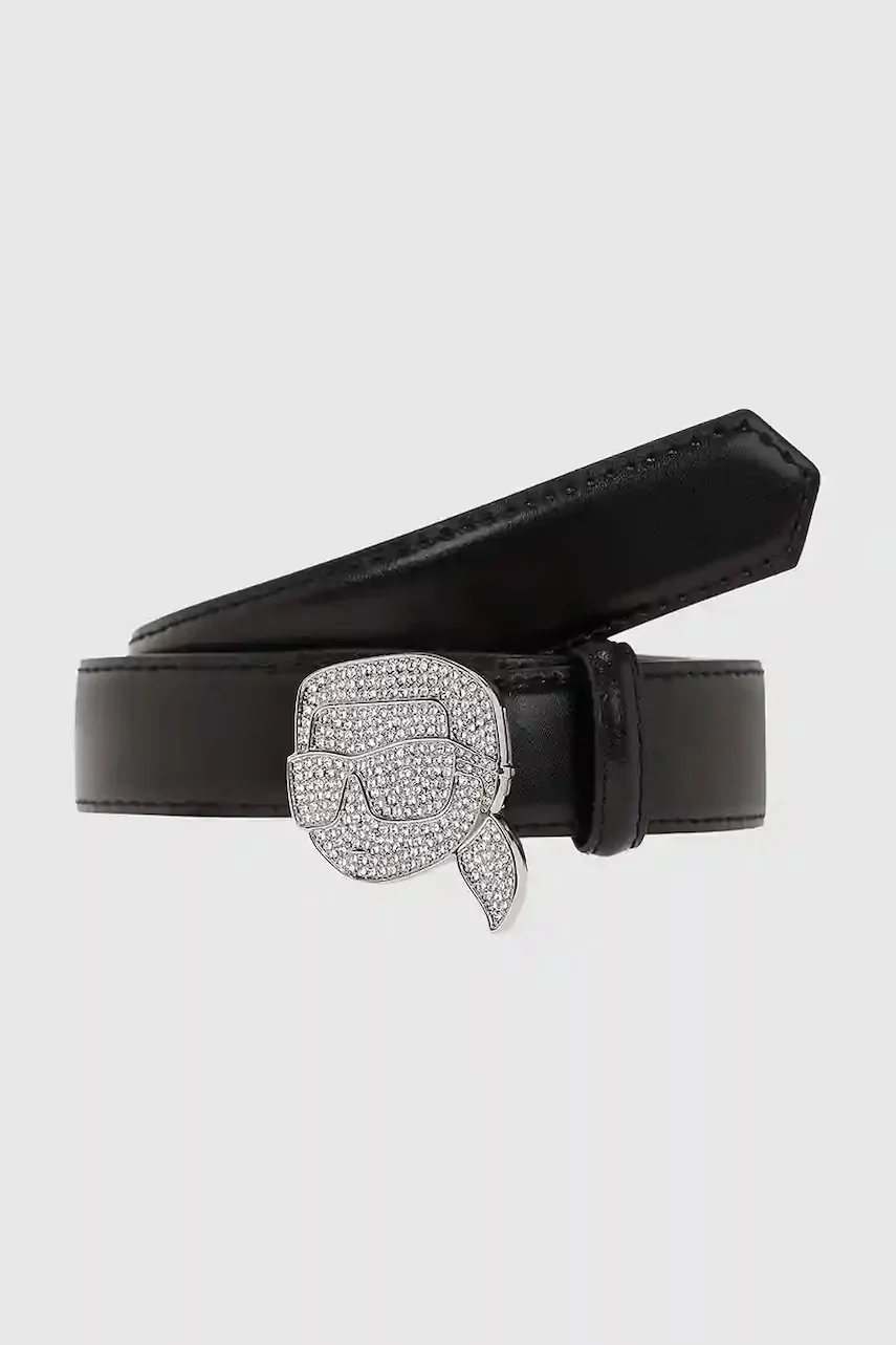 Karl Lagerfeld curea pentru femei din piele