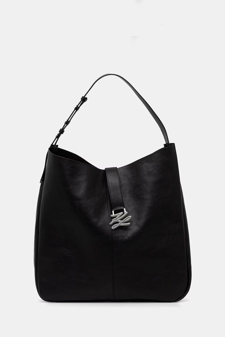 Karl Lagerfeld geantă pentru femei din piele K/AUTOGRAPH