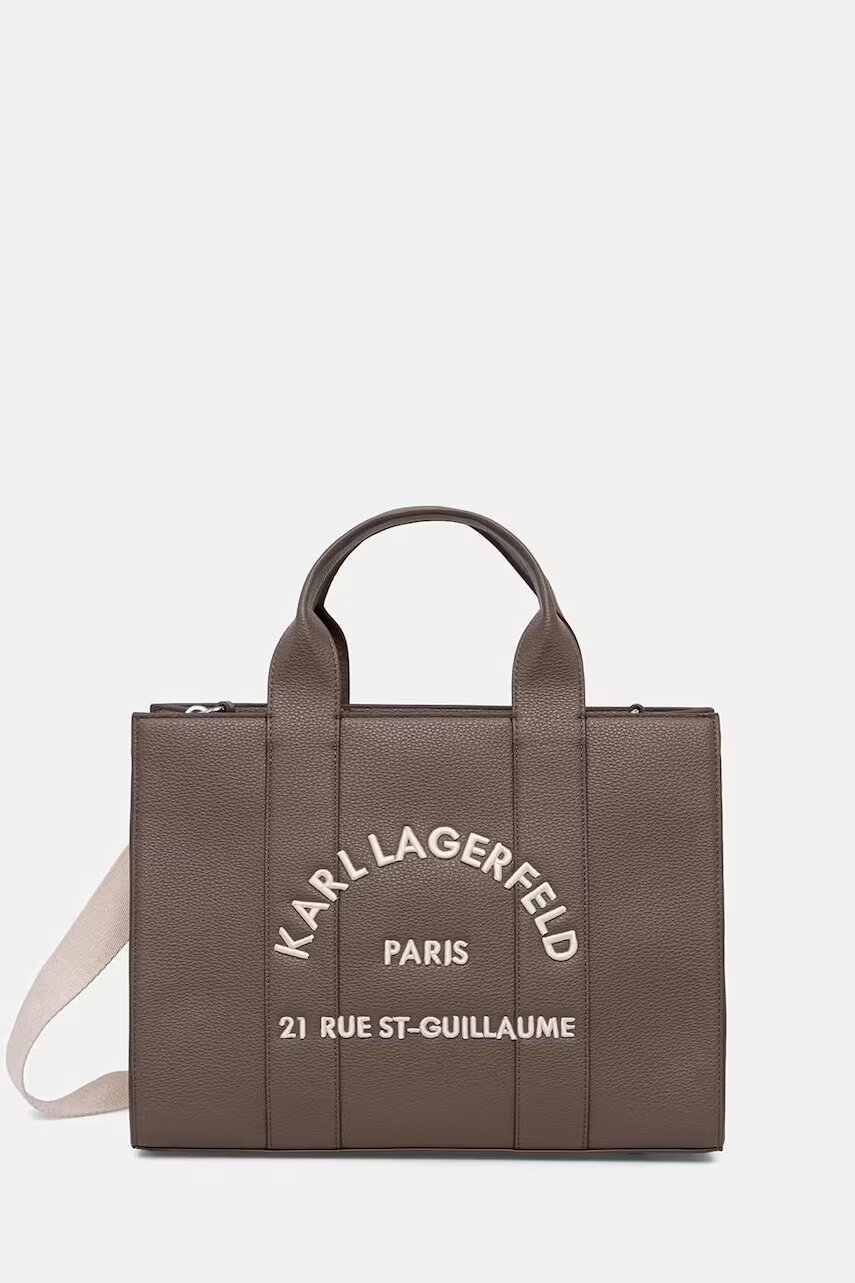 Karl Lagerfeld geantă shopper pentru femei cu imitație de piele K/RSG MD