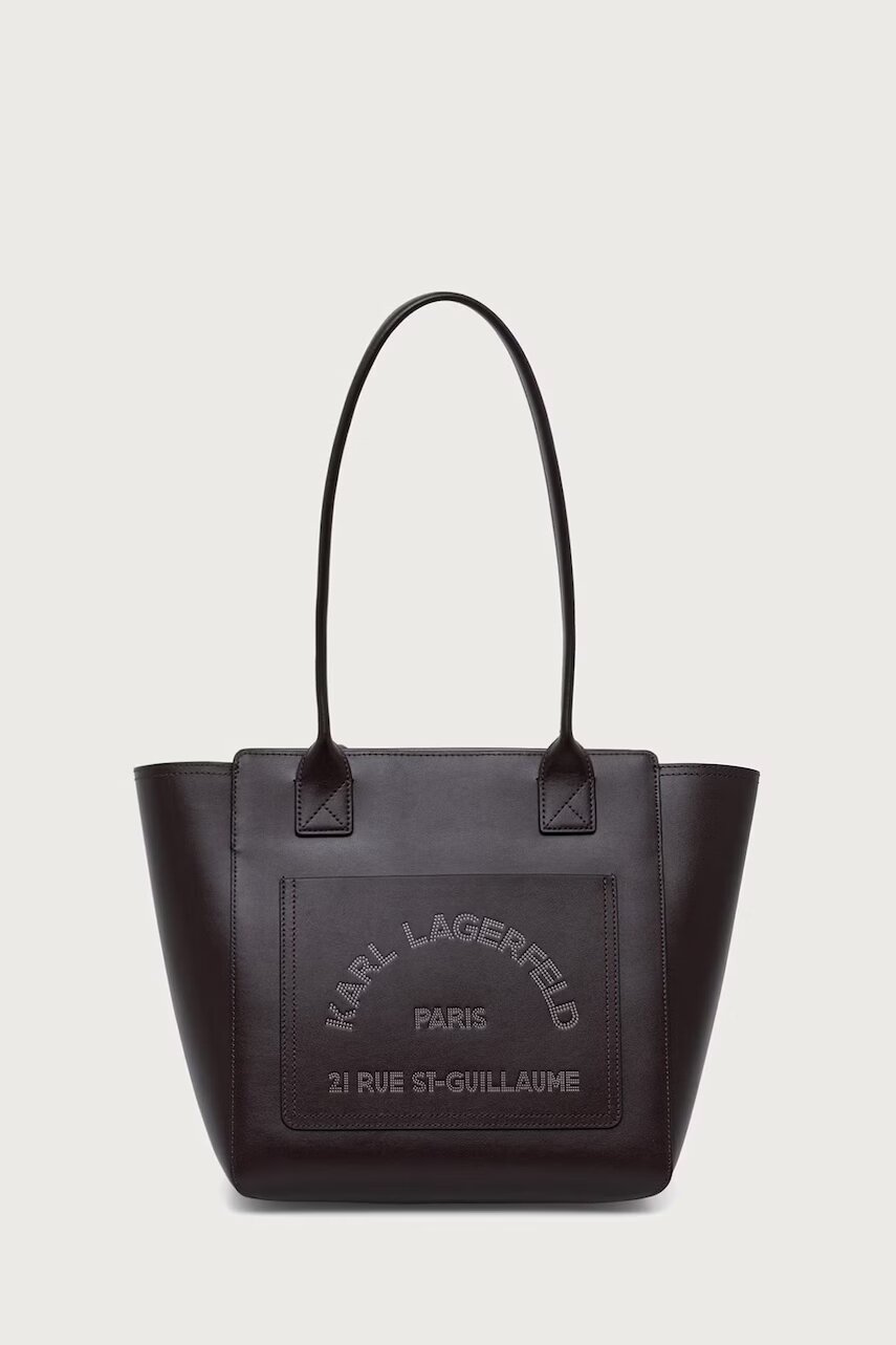 Karl Lagerfeld geantă shopper pentru femei din piele K/DAILY