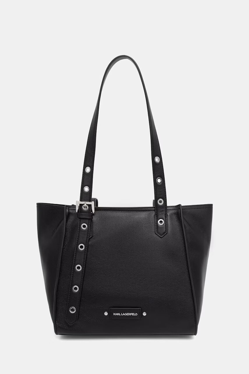 Karl Lagerfeld Geantă tote pentru femei din piele K/EYELETS