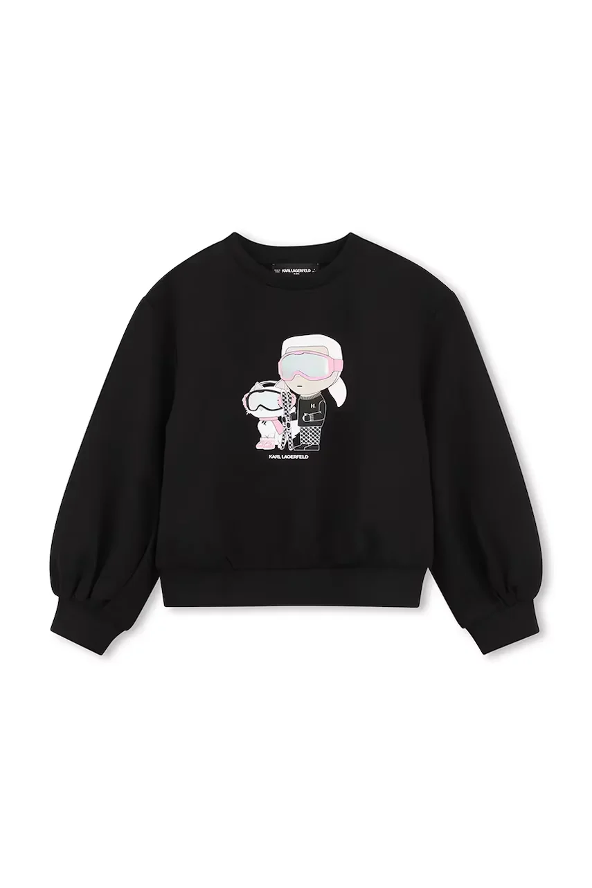 Karl Lagerfeld hanorac pentru copii cu bumbac