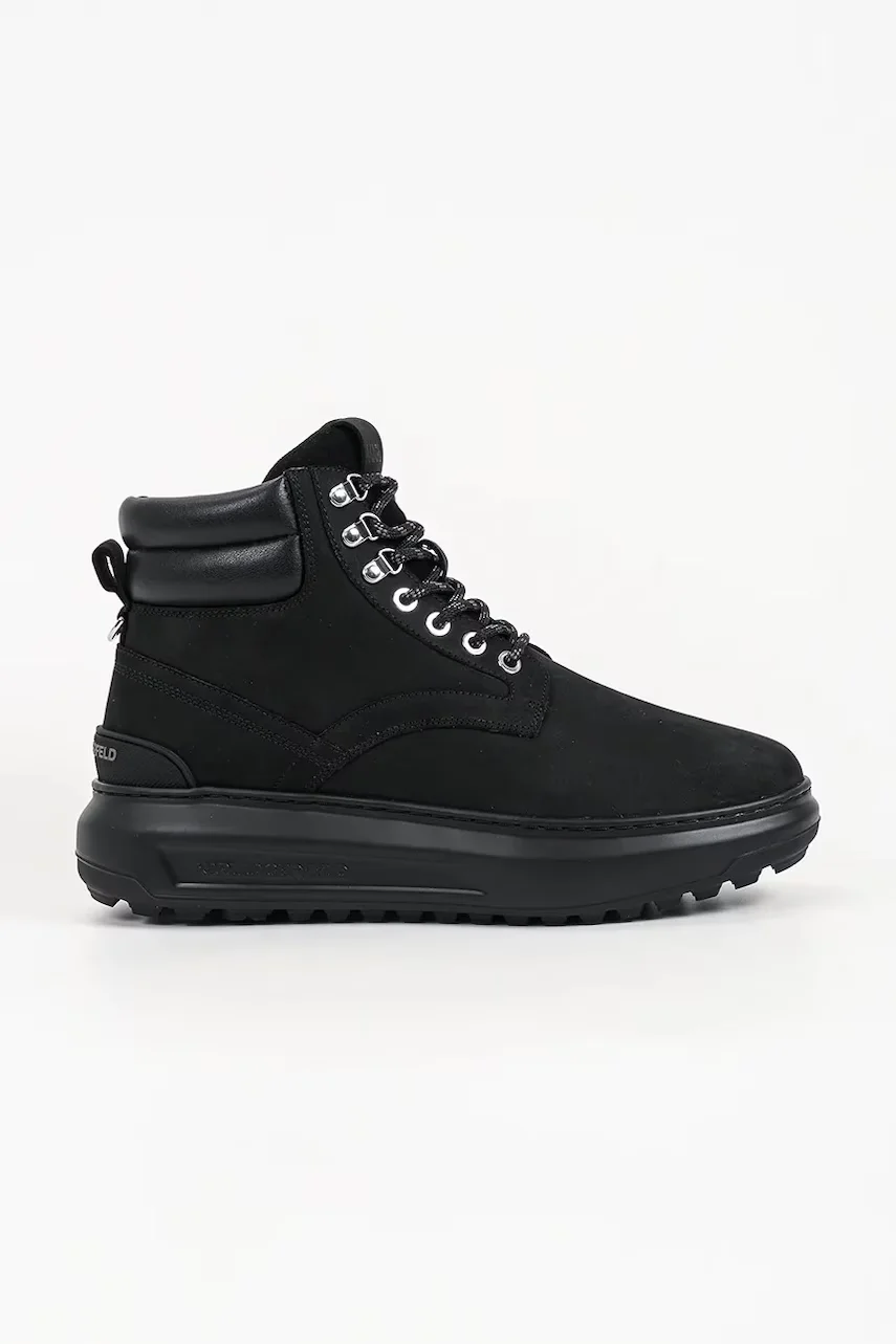 Karl Lagerfeld încălțăminte pentru bărbați din nubuck Kapri