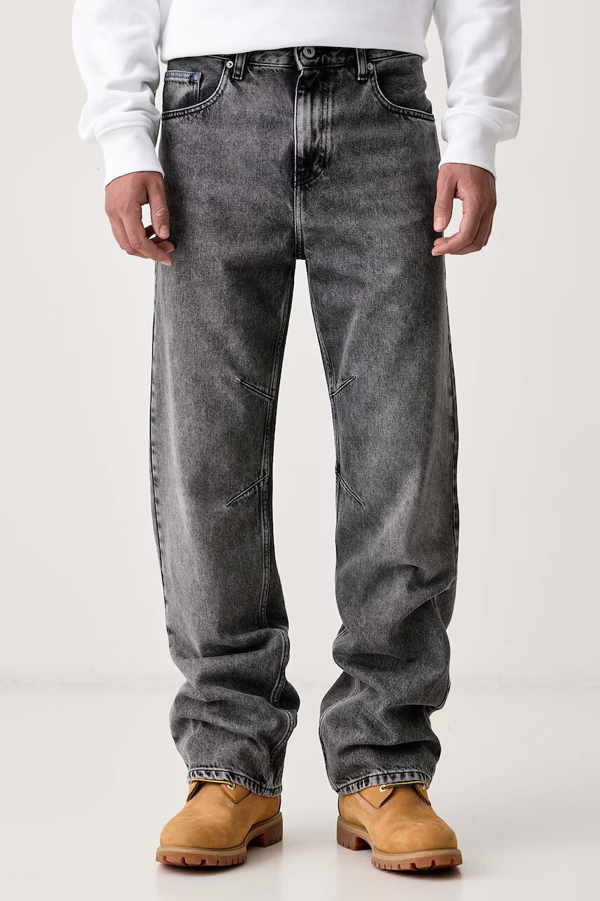 Karl Lagerfeld Jeans blugi relaxed fit pentru bărbați