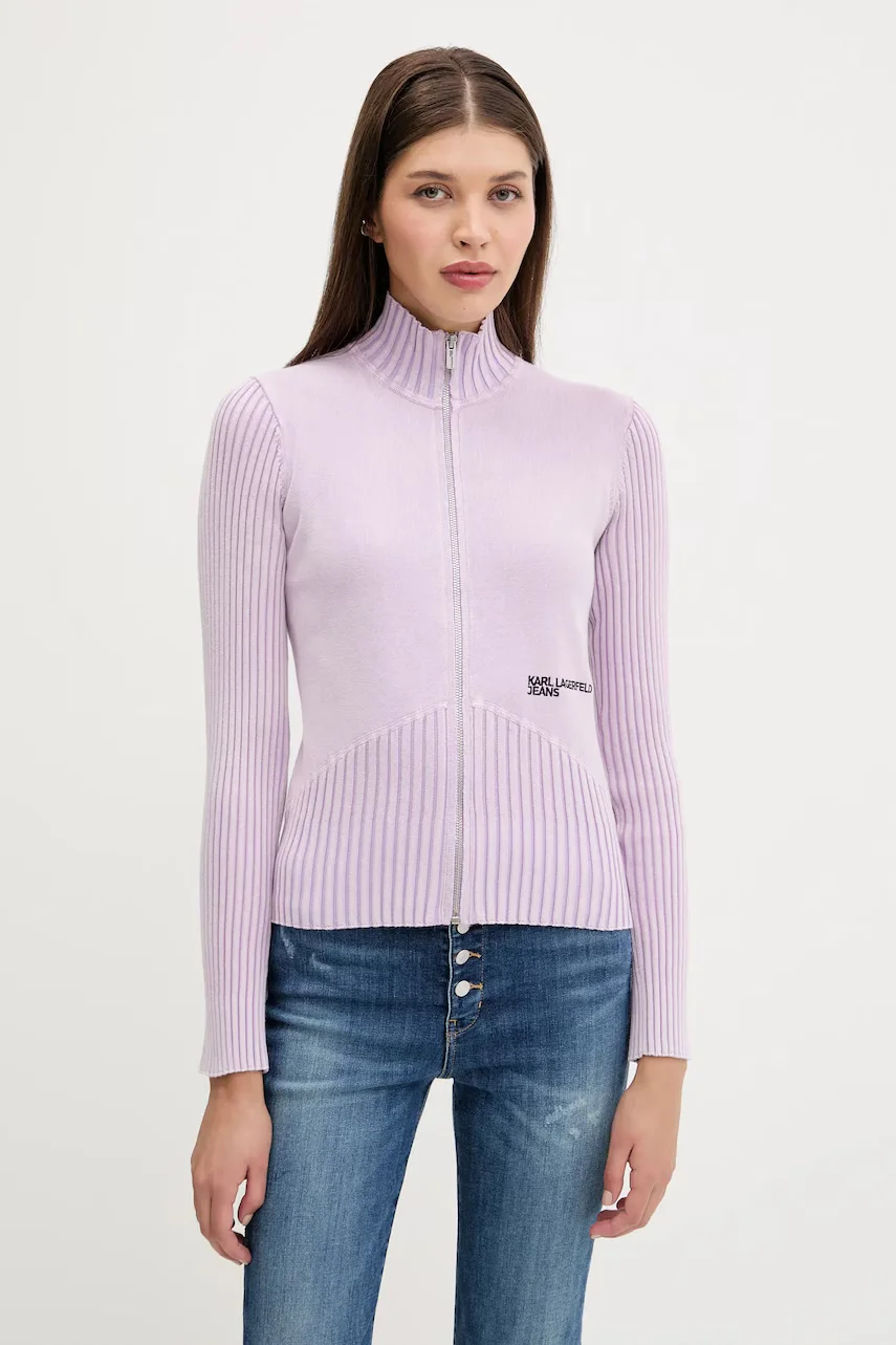 Karl Lagerfeld Jeans cardigan din bumbac
