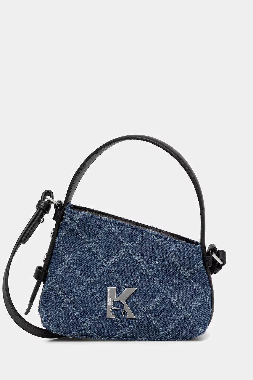 Karl Lagerfeld Jeans geantă crossbody pentru femei denim