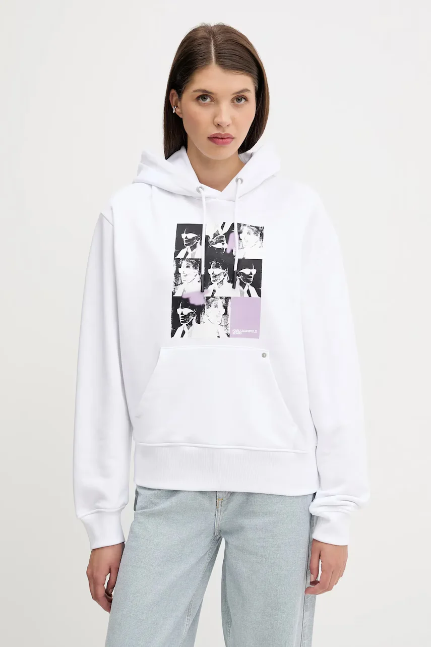 Karl Lagerfeld Jeans hanorac de bumbac