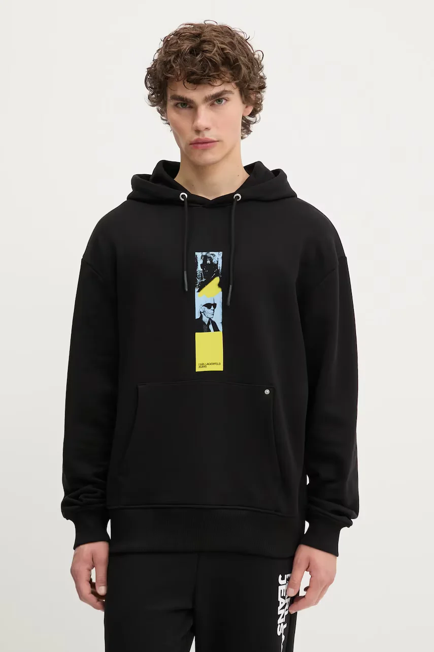 Karl Lagerfeld Jeans hanorac de bumbac