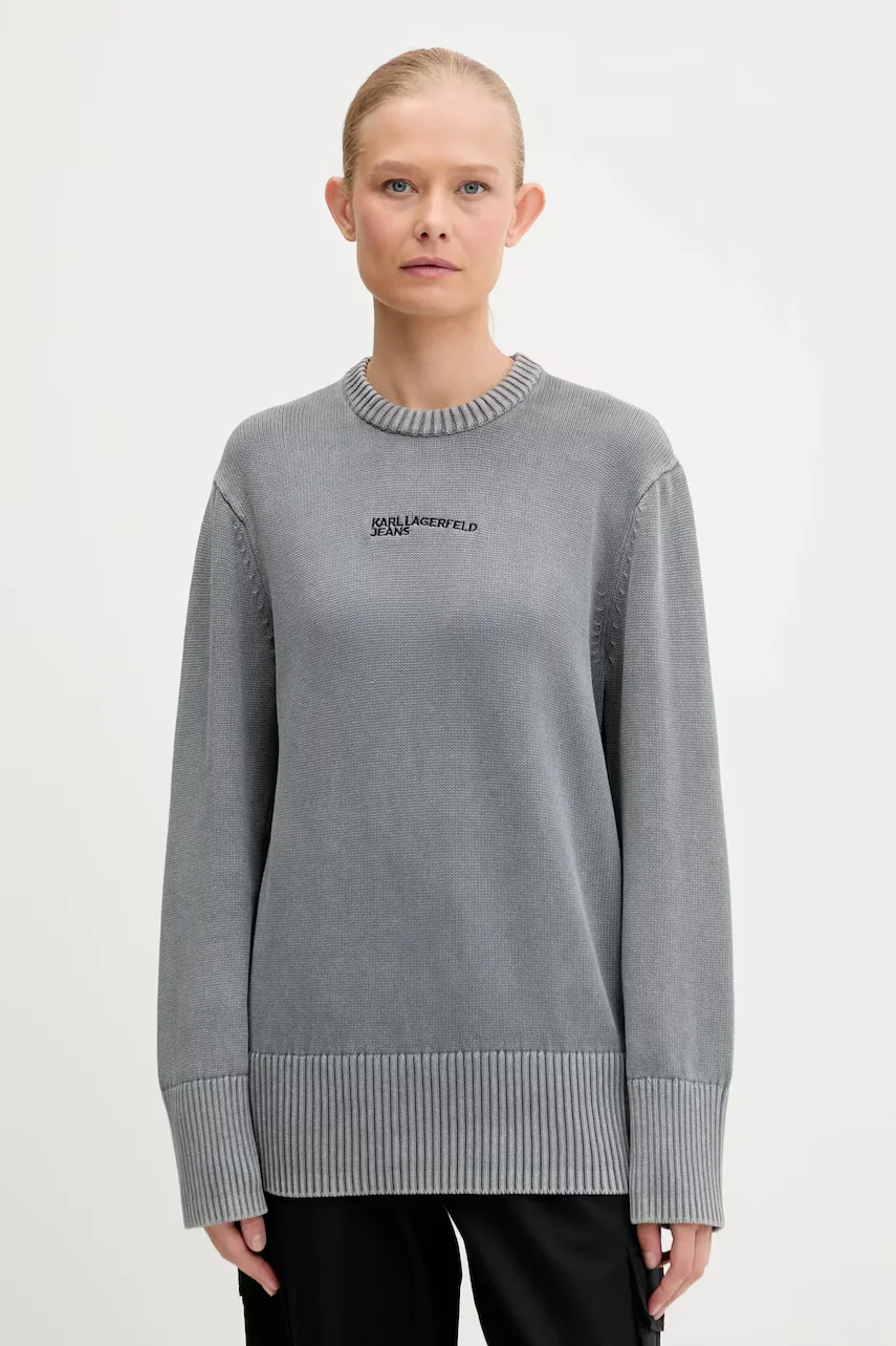 Karl Lagerfeld Jeans pulover de bumbac