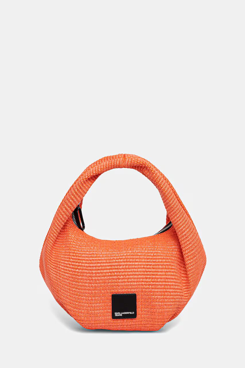 Karl Lagerfeld Jeans tote bag pentru femei împletită