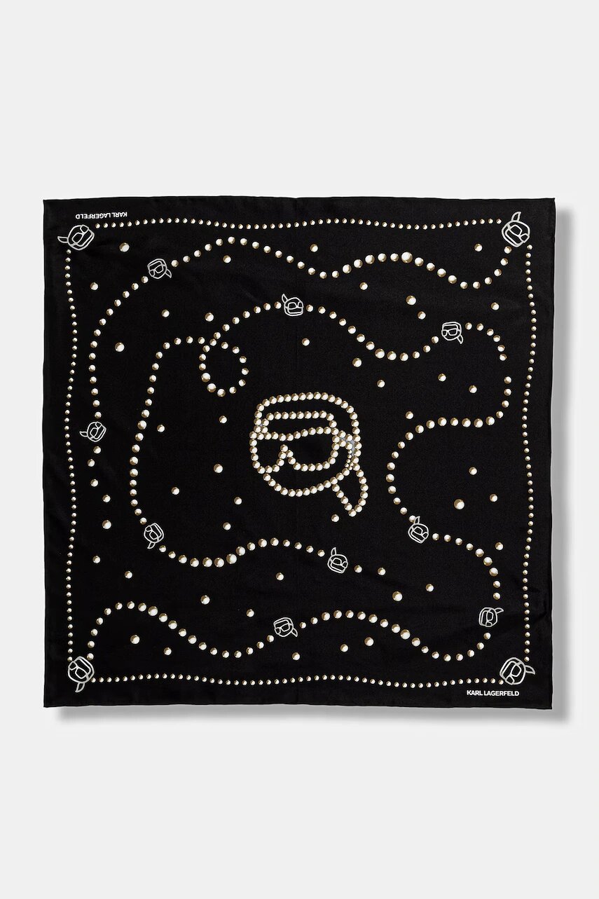 Karl Lagerfeld neckerchief pentru femei de mătase IKON