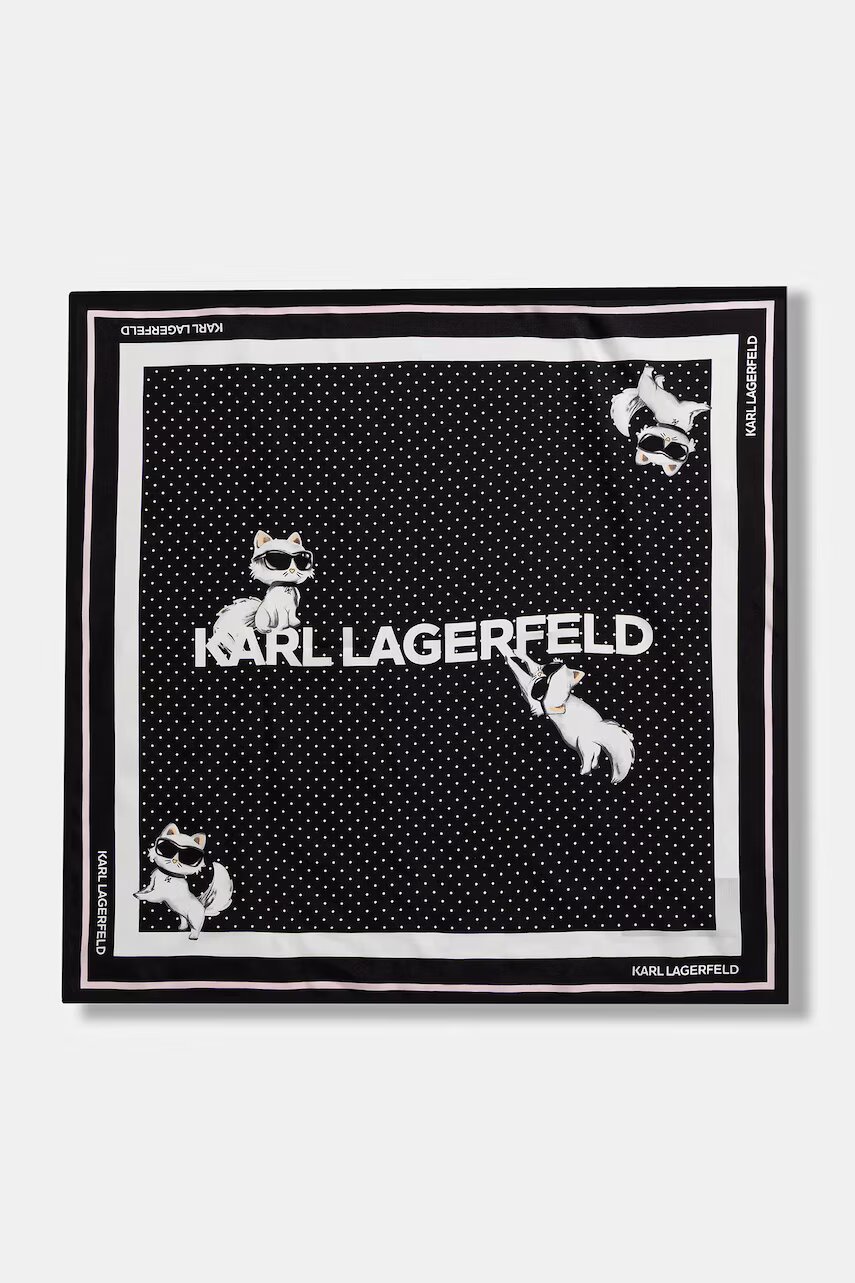 Karl Lagerfeld neckerchief pentru femei de mătase IKON