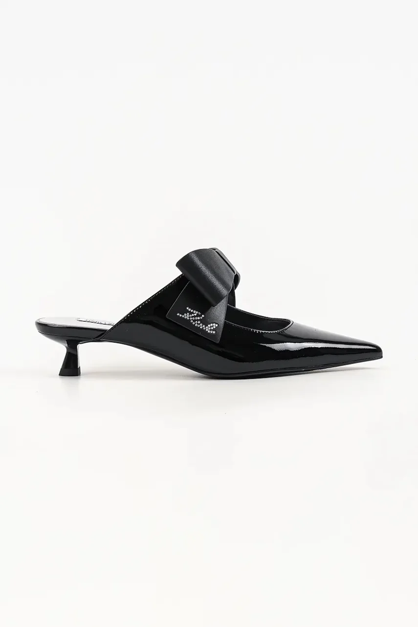 Karl Lagerfeld pantofi cu toc stiletto din piele Pasha