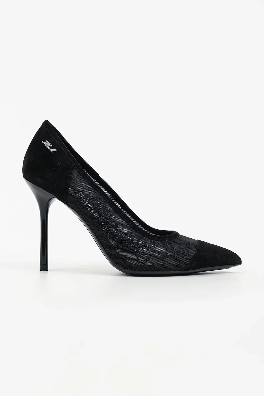 Karl Lagerfeld pantofi cu toc stiletto Sarabande