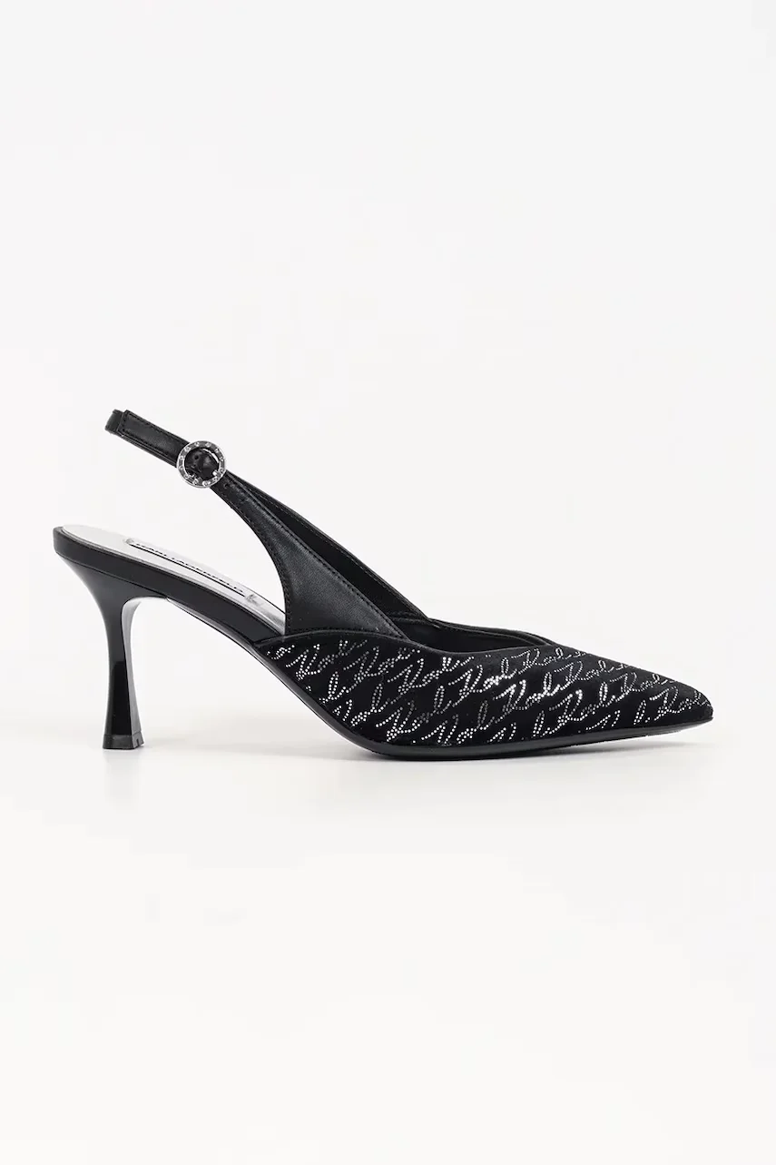 Karl Lagerfeld pantofi cu toc stiletto Sienna