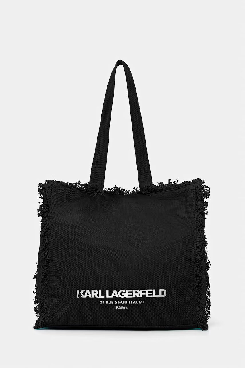 Karl Lagerfeld tote bag pentru femei din bumbac K/RSG