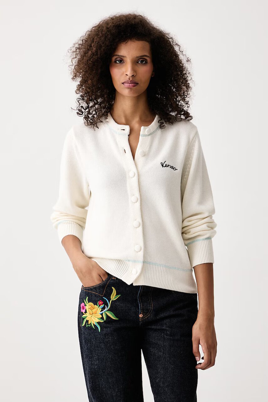 Kenzo cardigan pentru femei cu lână