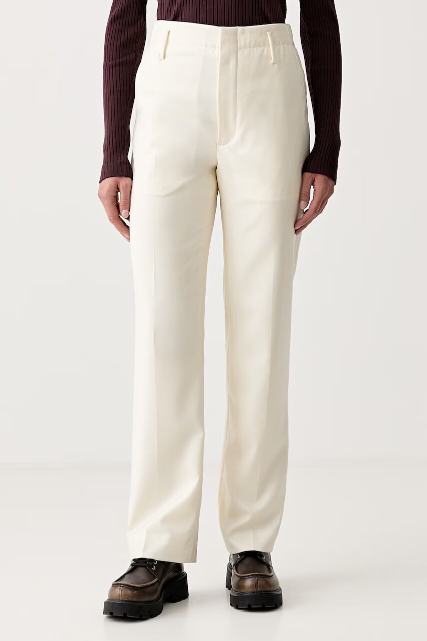 Kenzo pantaloni de costum pentru femei din lână
