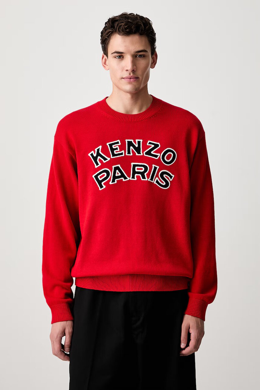 Kenzo pulover pentru bărbați cu lână