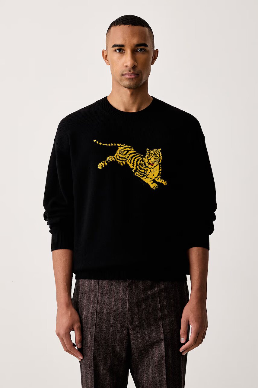 Kenzo pulover pentru bărbați cu lână