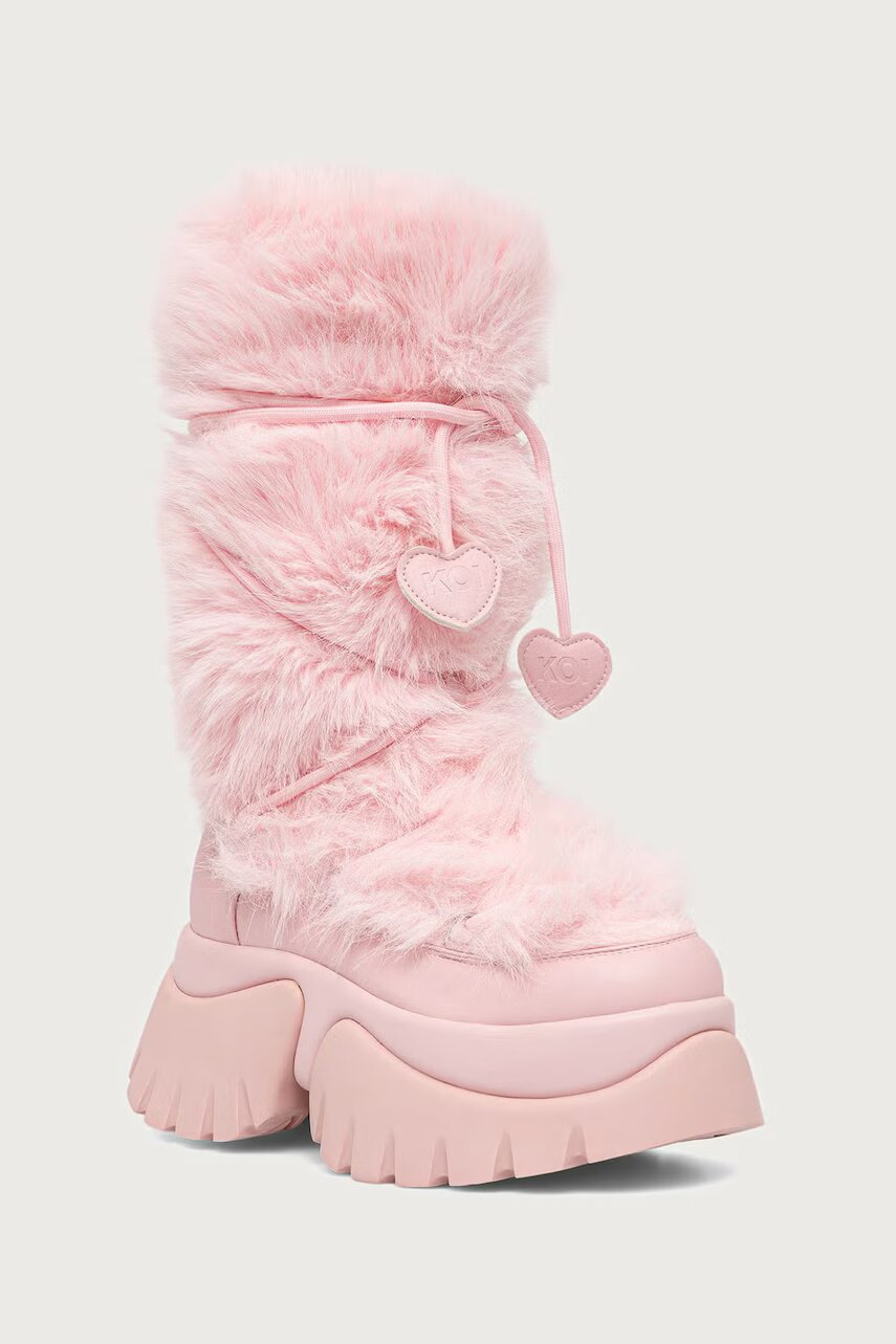 Koi Footwear botine pentru femei Sasquatch Fluffy Snow Boots