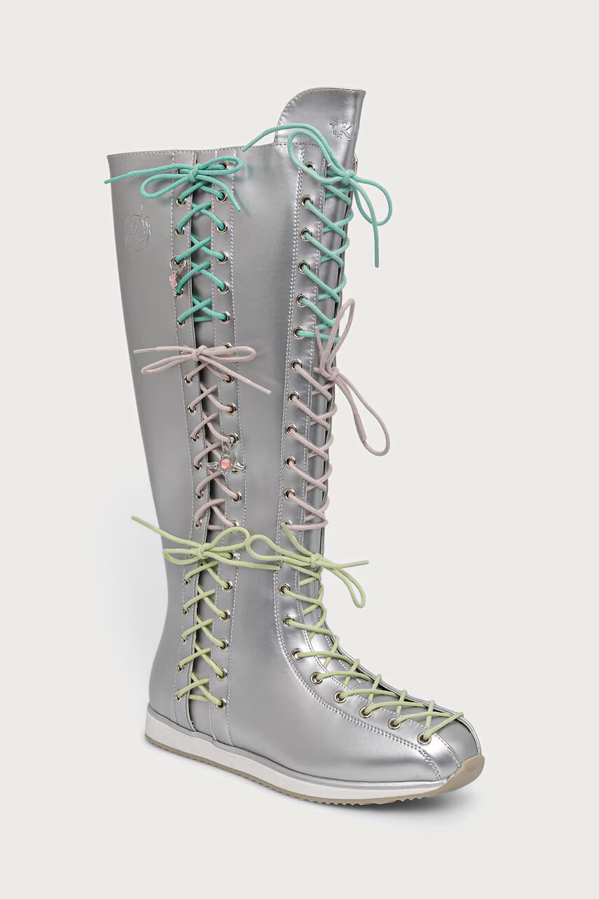 Koi Footwear Numinous Lace Up Charm Long Boots cizme pentru femei
