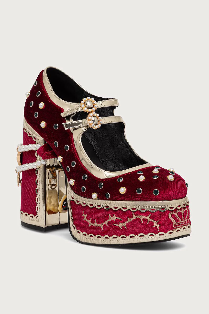 Koi Footwear tocuri cu toc Boleyns Vengeance Heels