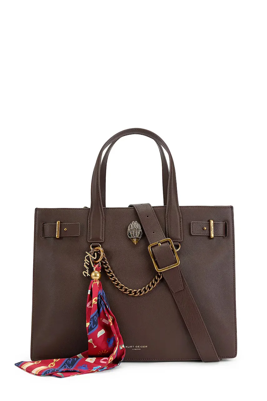 Kurt Geiger London tote bag pentru femei din piele SLOANE