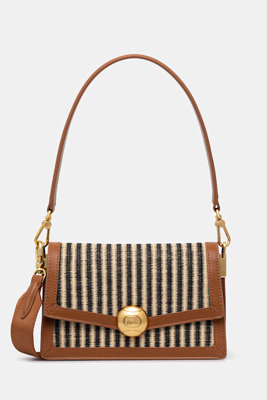 Lacoste geantă crossbody pentru femei împletită