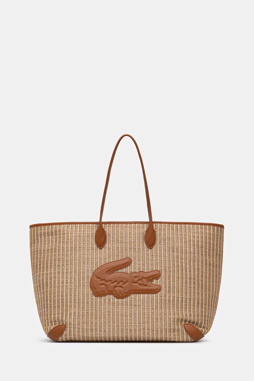 Lacoste geantă shopper pentru femei împletită