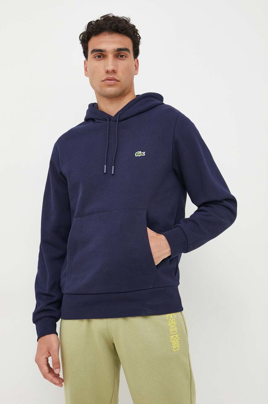 Lacoste hanorac cu glugă din bumbac