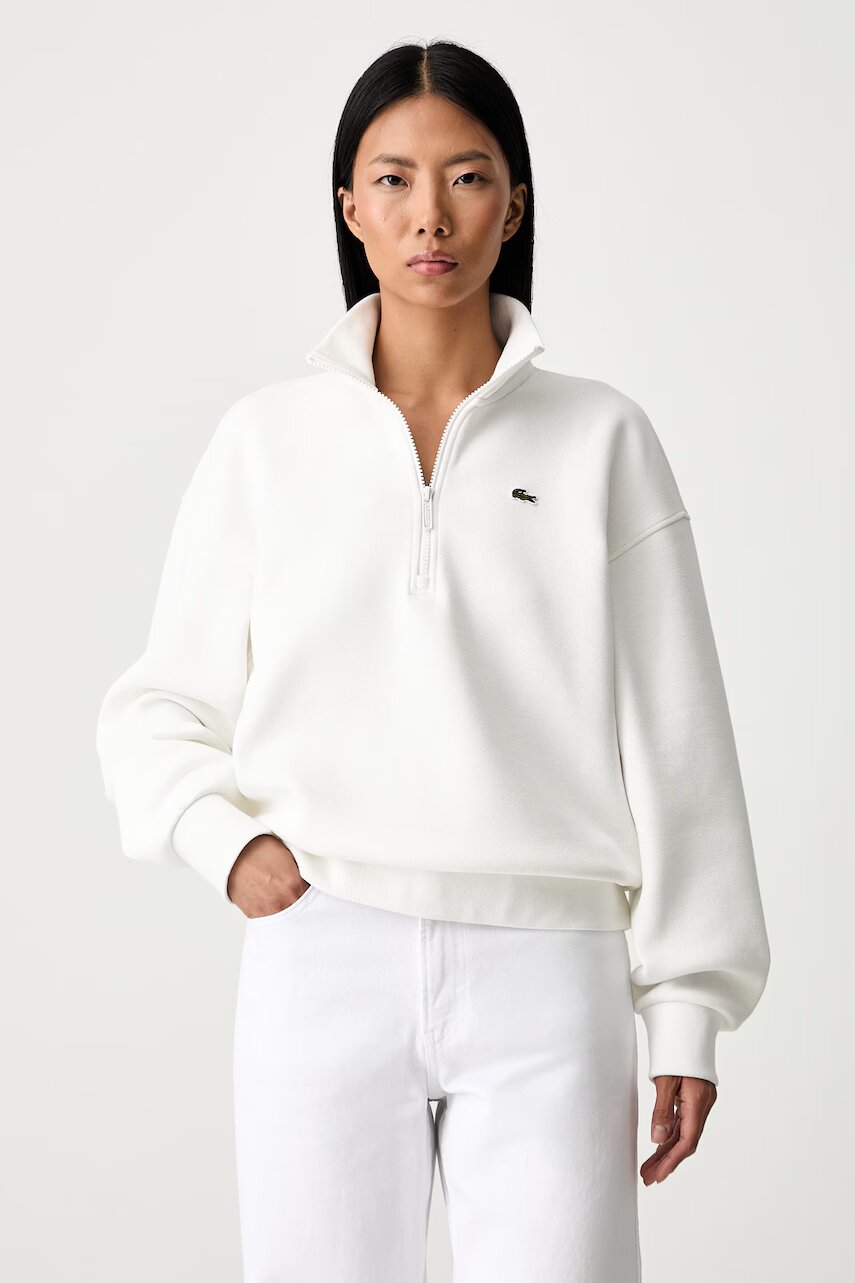 Lacoste hanorac pentru femei cu bumbac