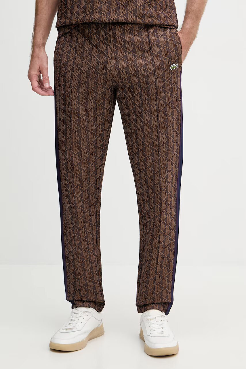 Lacoste pantaloni de trening bărbați cu bumbac