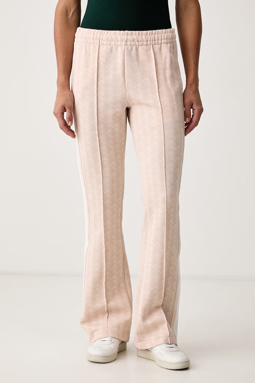 Lacoste pantaloni evazați bell-bottom pentru femei