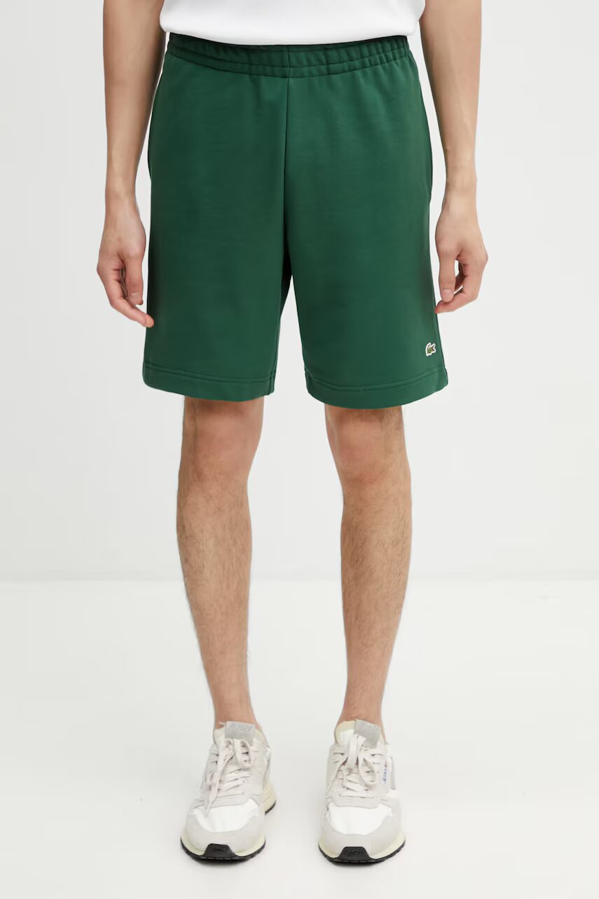 Lacoste pantaloni scurți de trening pentru bărbați din bumbac