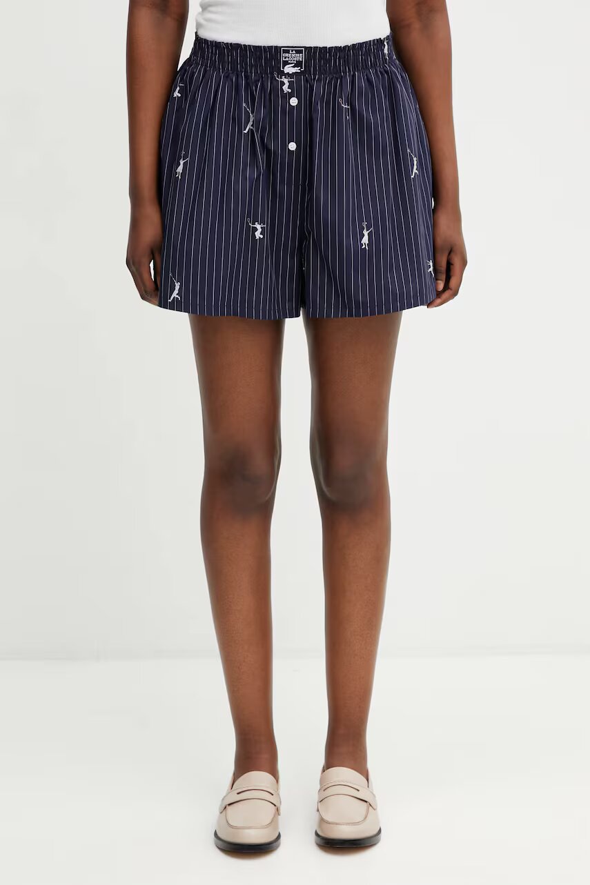Lacoste pantaloni scurți pentru femei din bumbac