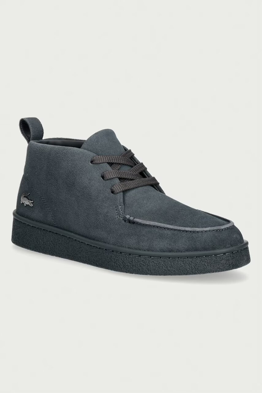 Lacoste pantofi pentru bărbați din piele întoarsă BASESHOT CHUKKA