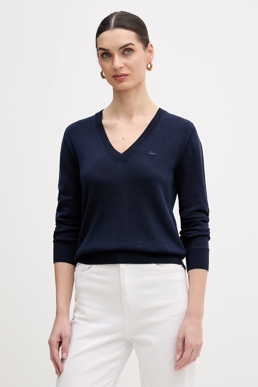 Lacoste pulover de bumbac