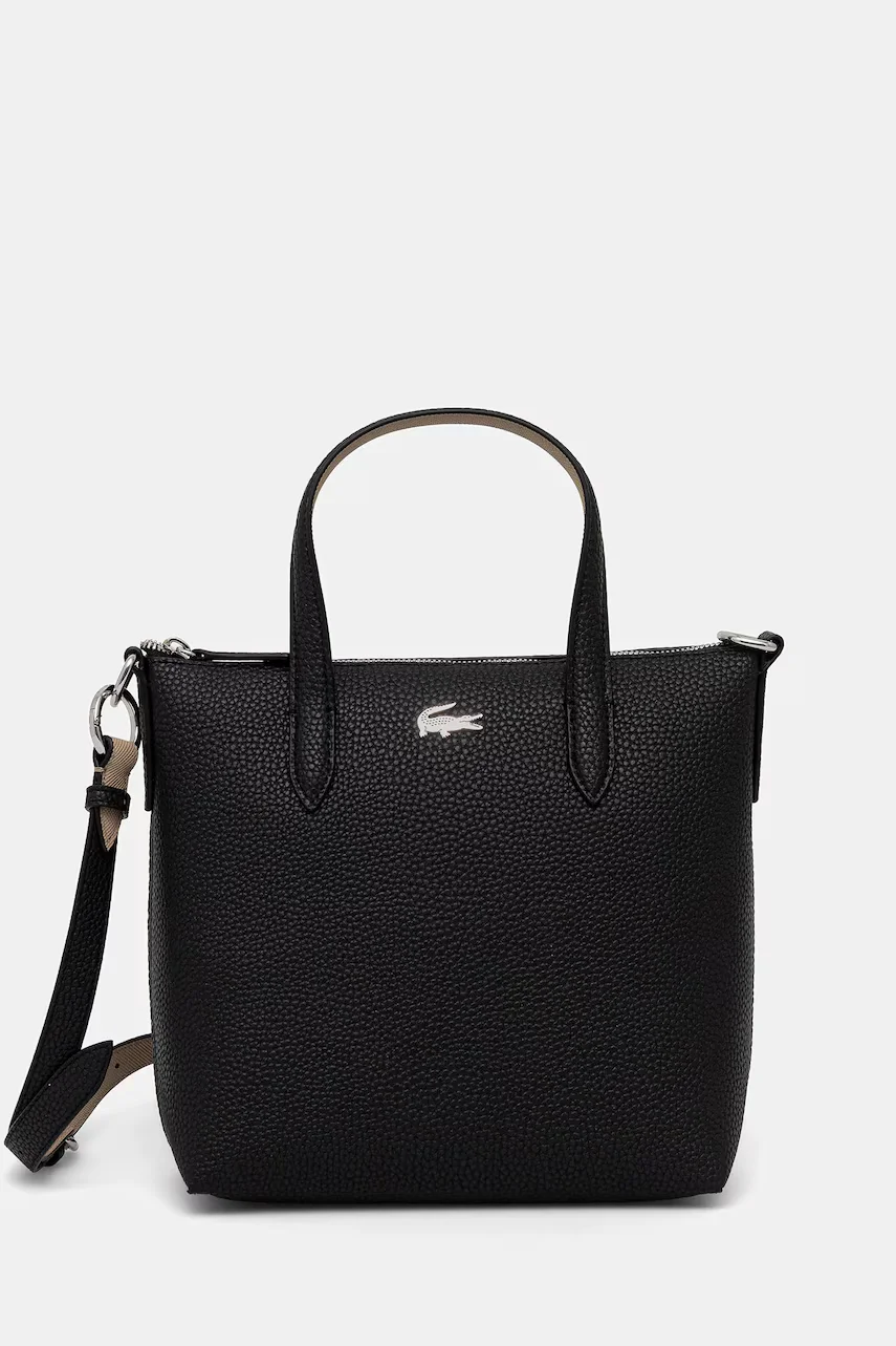 Lacoste tote bag pentru femei cu imitație de piele