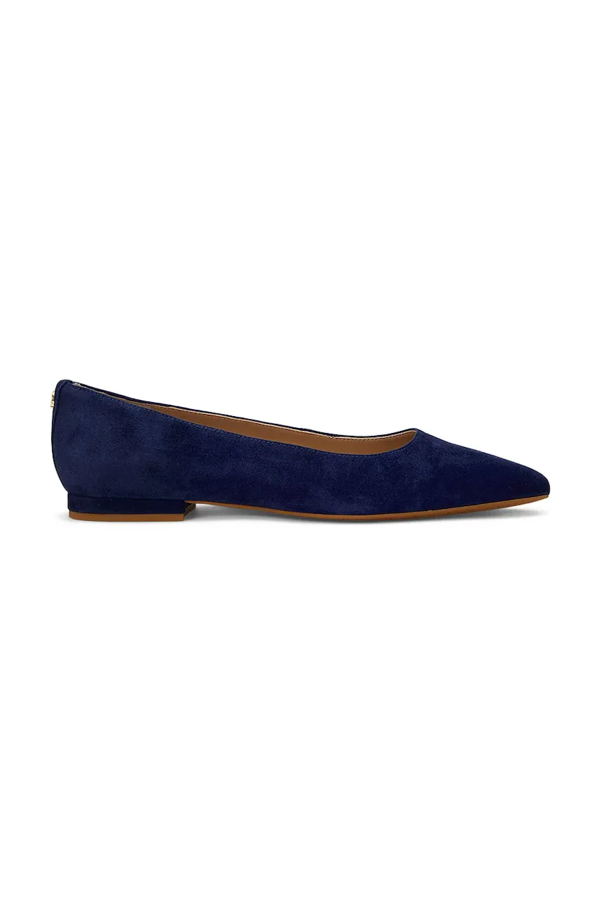 Lauren Ralph Lauren balerini din piele intoarsa Londyn