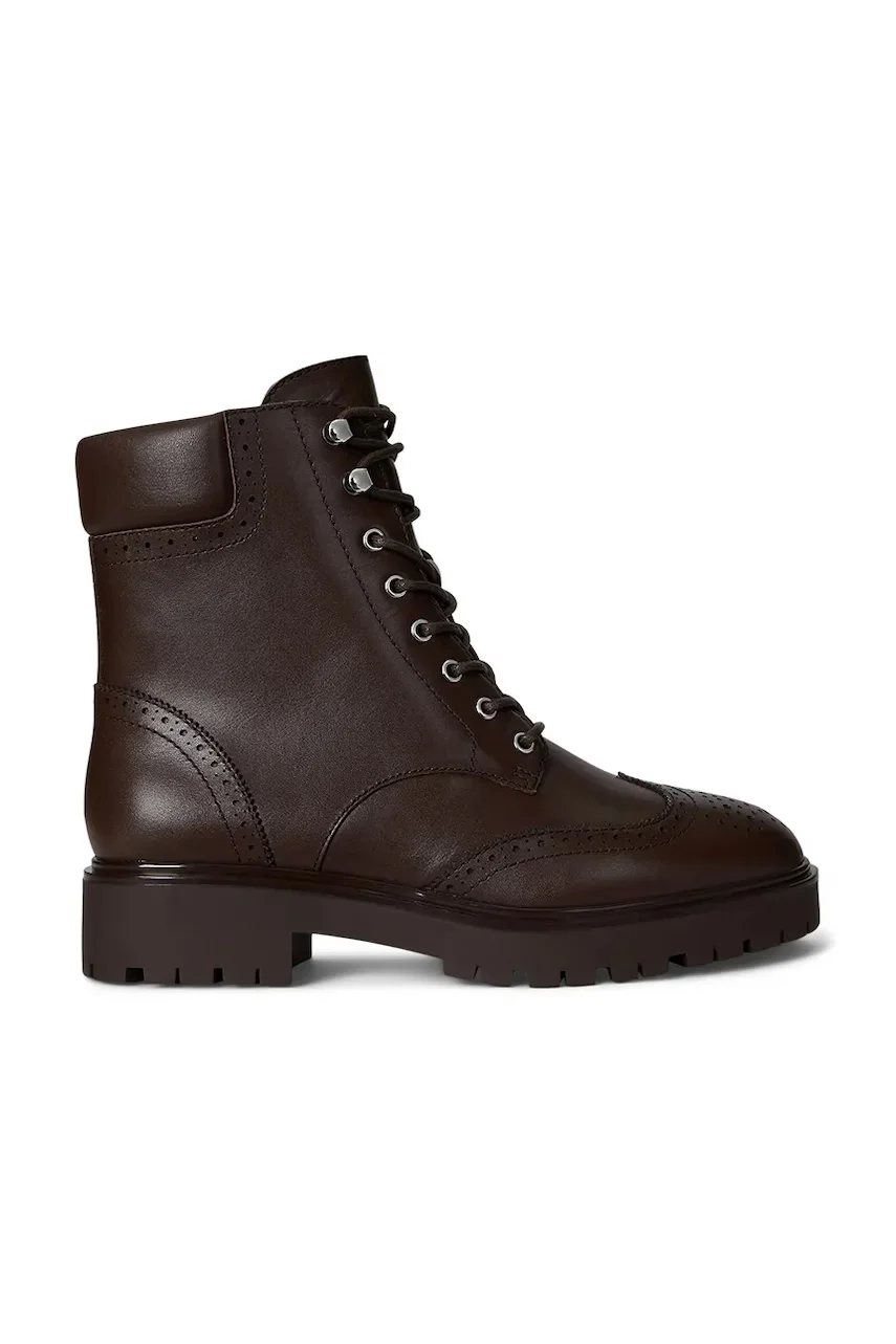 Lauren Ralph Lauren botine de piele Alysn Lup Pr