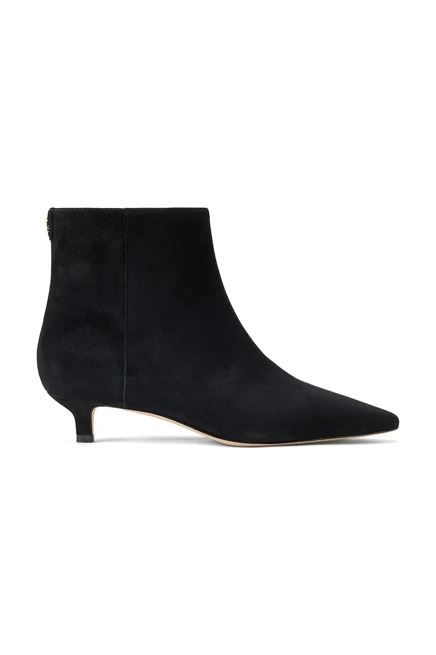 Lauren Ralph Lauren botine pentru femei din piele întoarsă Frncsa Bt Hl