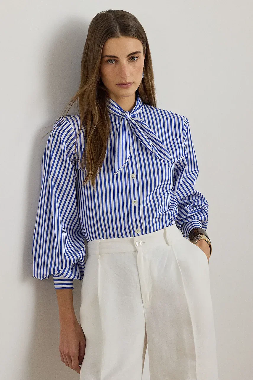 Lauren Ralph Lauren cămașă pentru femei din bumbac