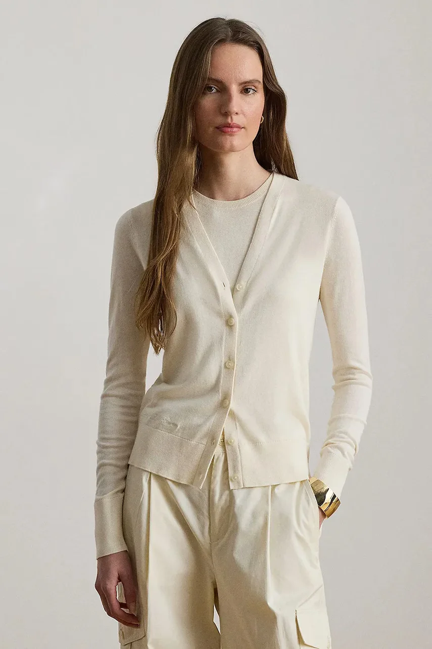 Lauren Ralph Lauren cardigan pentru femei cu bumbac
