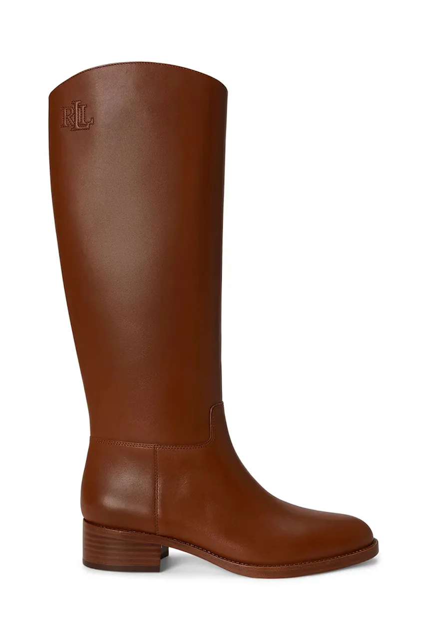 Lauren Ralph Lauren cizme pentru femei din piele Kyle