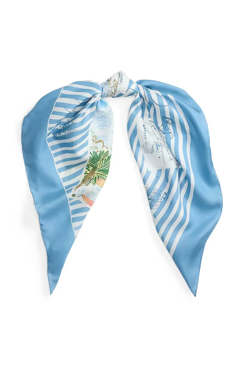 Lauren Ralph Lauren fular pentru femei din mătase